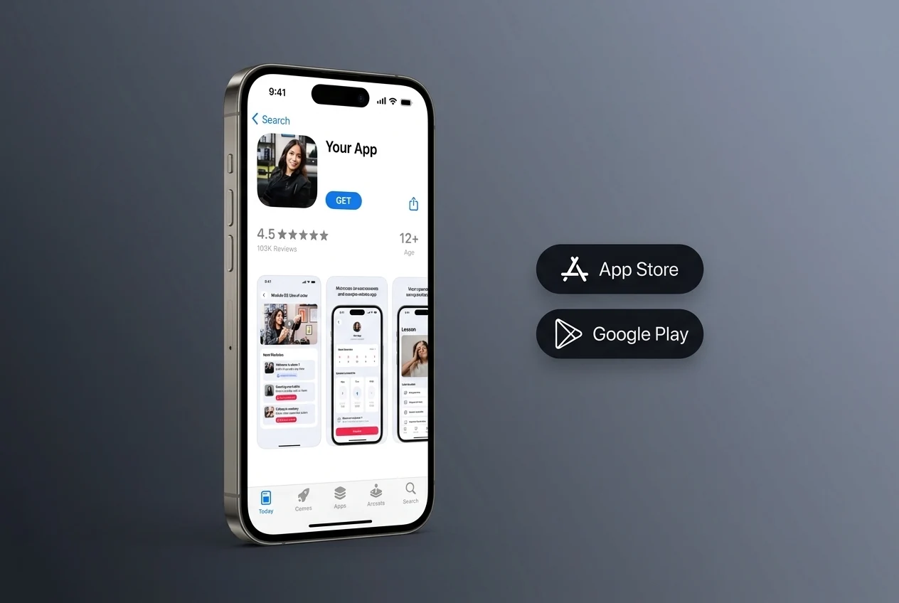 Native app in the App Store